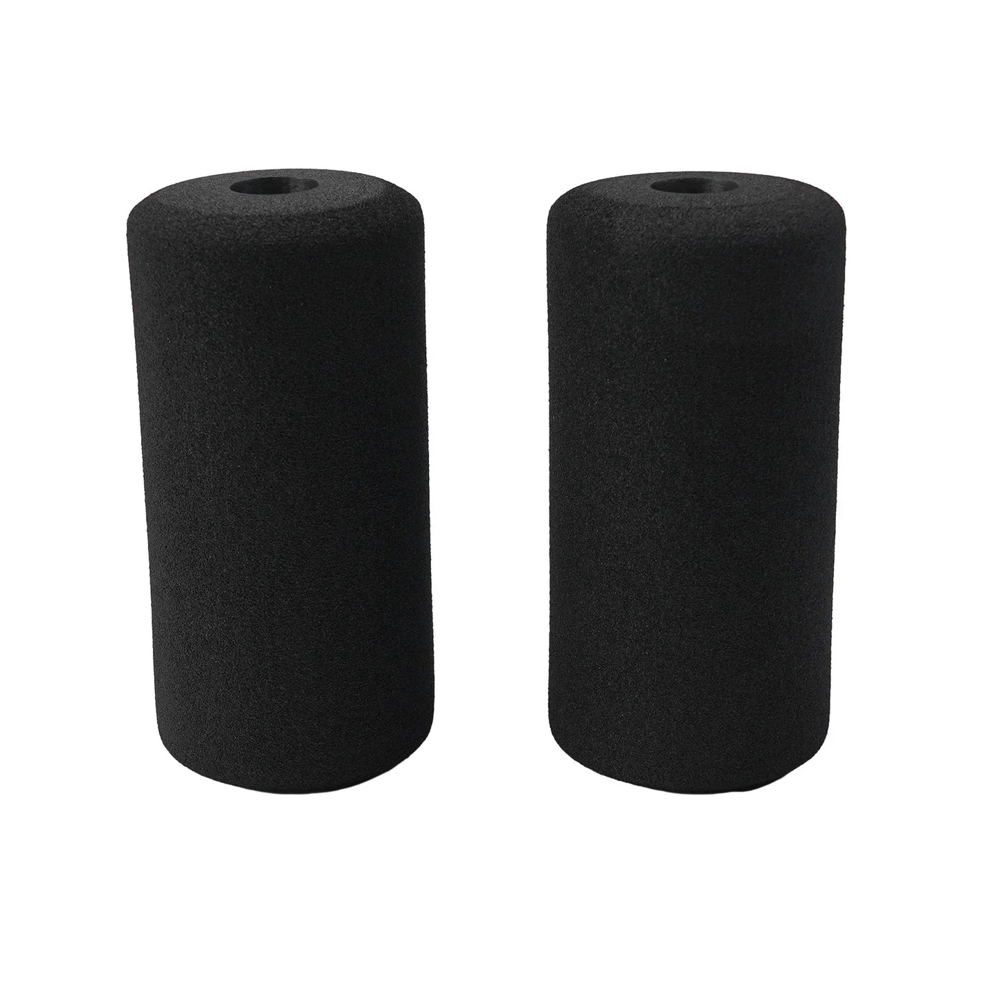 2Pcs Foot Foam Pads Rollers Replacement for Leg Extension for Weight Bench for Gym Exercise Machines Foot Foam Pads