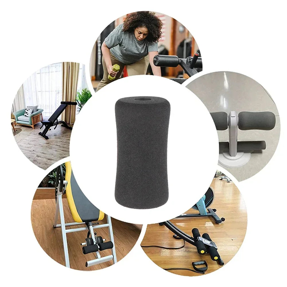 2Pcs Foot Foam Pads Rollers Replacement for Leg Extension for Weight Bench for Gym Exercise Machines Foot Foam Pads