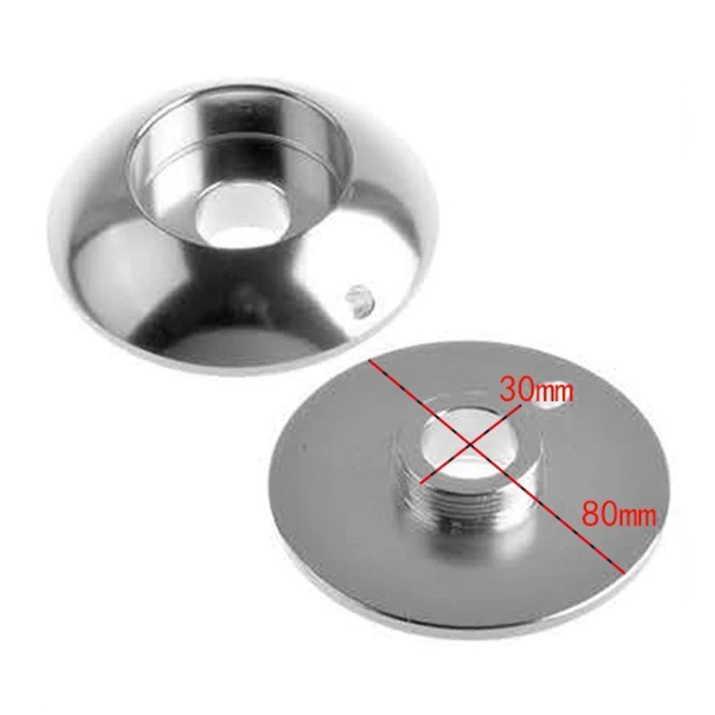 1Pcs Foam Foot Pads Rollers Handle End Cap Aluminum Alloy Solid Handle Cap Gym Fitness Equipment Accessories