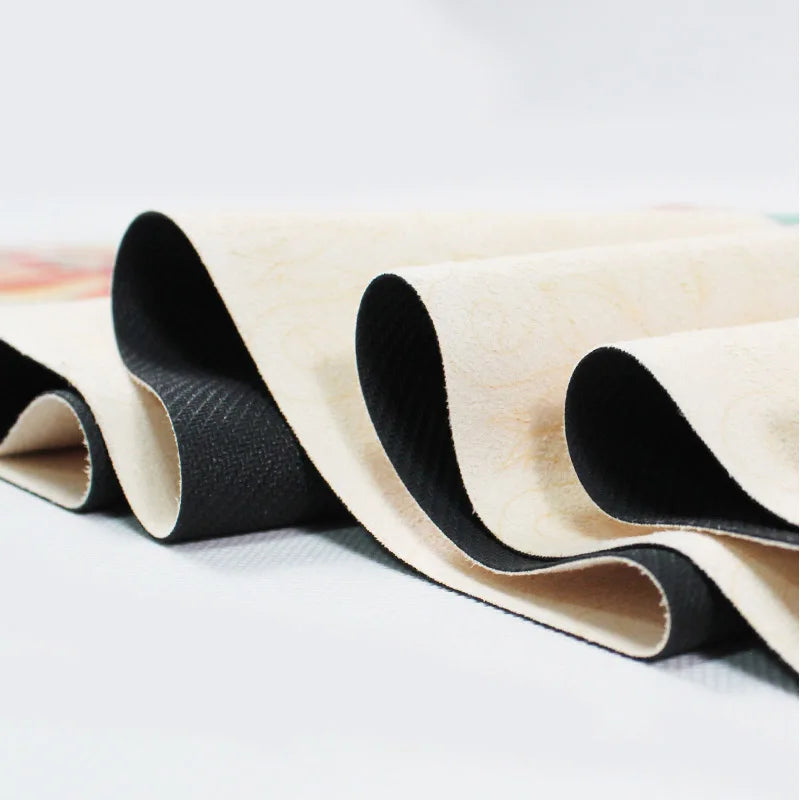 183*68Cm Ultra-Thin Non-Slip Foldable Yoga Mats for Fitness Tasteless Pilates Gym Exercise Pads Rubber Travel 1Mm