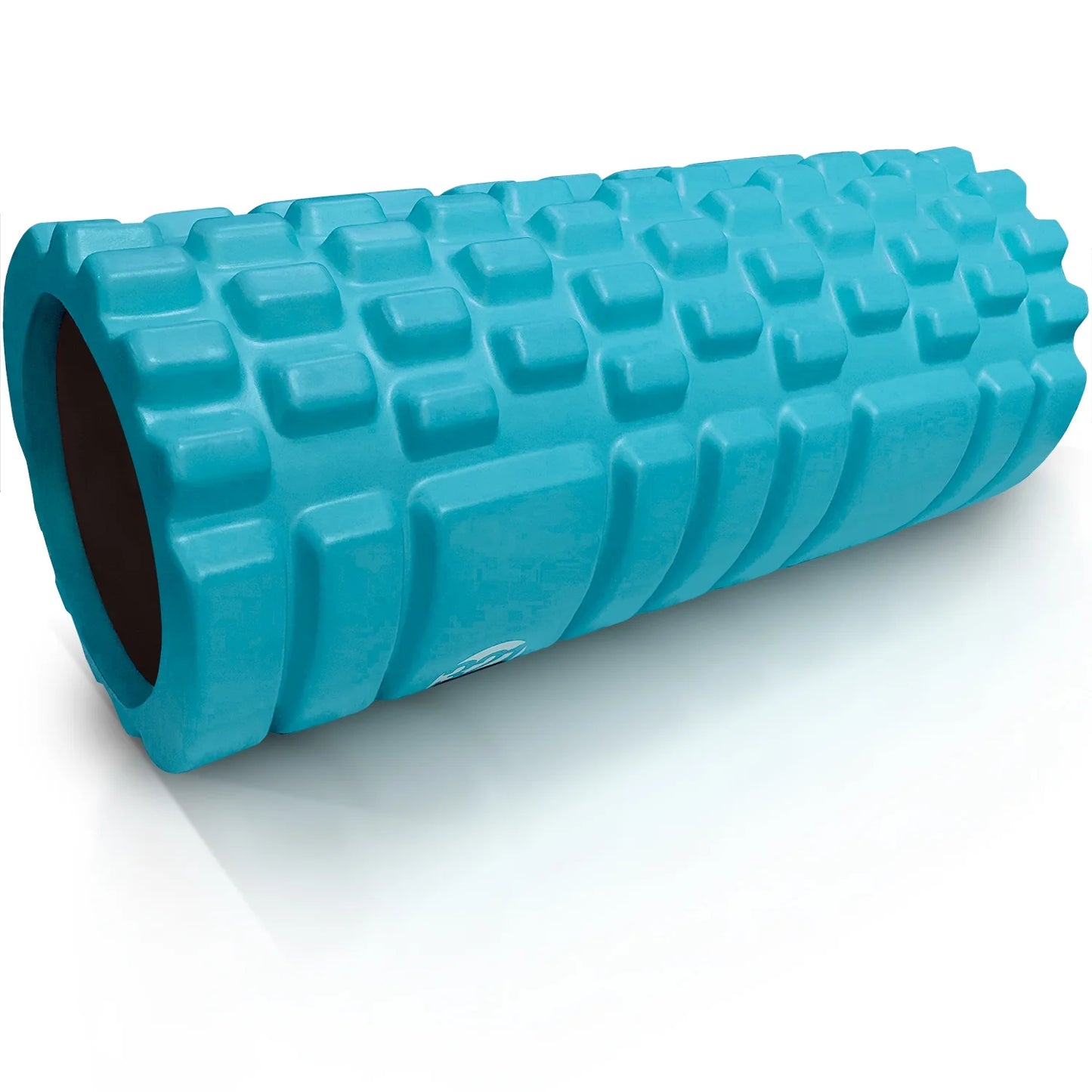 Medium Density Massaging Foam Roller for Myofascial Self Release and Deep Tissue Massage - Aqua