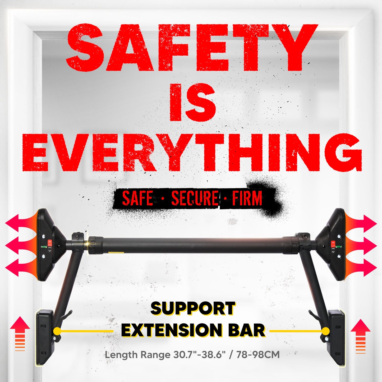 Pull up Bar, , Chin up Bar Upper Body Workout, Two-Way Support Fitness Training Equipment