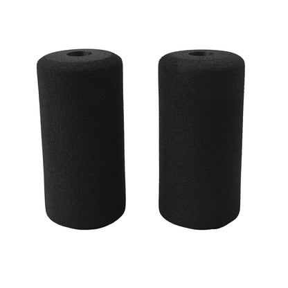 2Pcs Foot Foam Pads Rollers Replacement for Leg Extension for Weight Bench for Gym Exercise Machines Foot Foam Pads