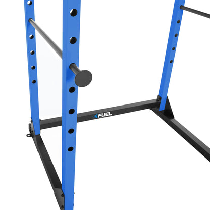 7-Foot Adjustable Full Cage Power Rack, Blue