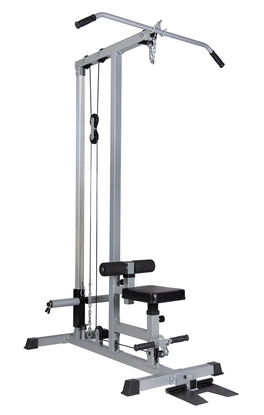 Lat Pull down Machine Multifunction Low Row Bar Cable Fitness Body Workout Gym