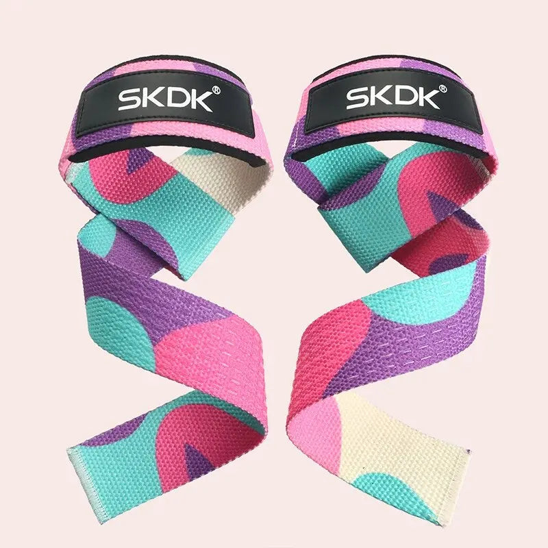 2PC/2PAIR Sports Booster Belt Grip Belt Fitness Pull-Up Bars Pull-Ups Silicone Non-Slip Wear-Resistant Deadlift Belt