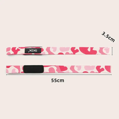 2PC/2PAIR Sports Booster Belt Grip Belt Fitness Pull-Up Bars Pull-Ups Silicone Non-Slip Wear-Resistant Deadlift Belt