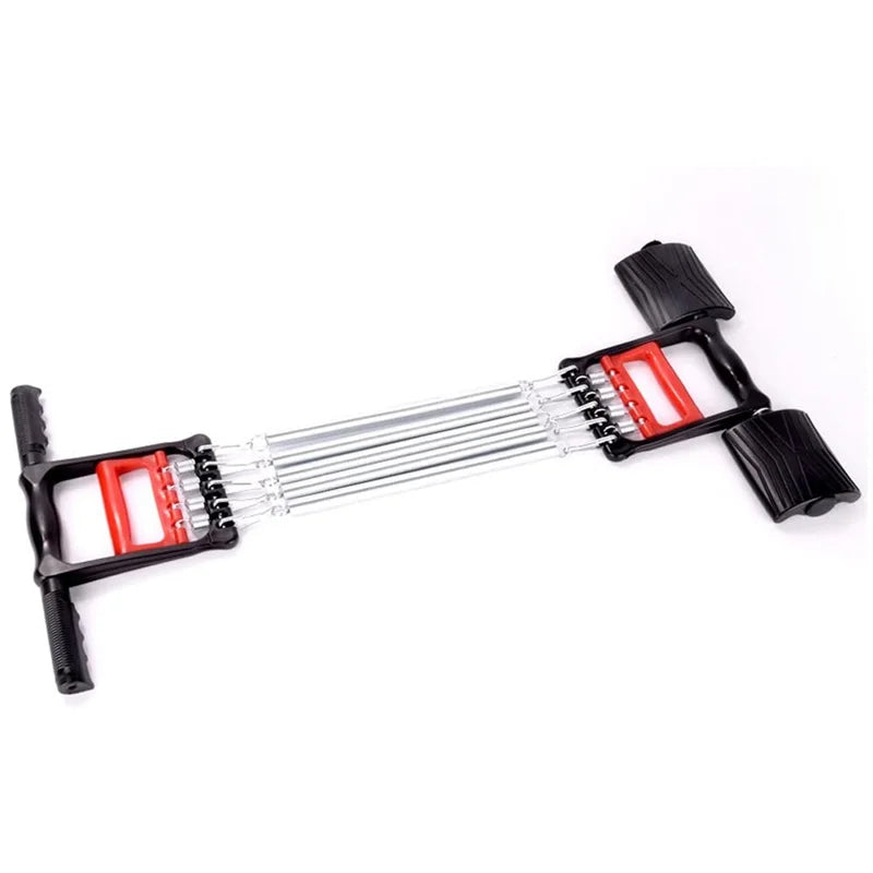 Spring Chest Expander Hand Gripper Pull-Up Bars 3 in 1 Home Gym Fitness Equipment for Finger Abdomen Waist Arm Muscle Exerciser