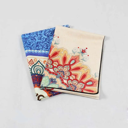 183*68Cm Ultra-Thin Non-Slip Foldable Yoga Mats for Fitness Tasteless Pilates Gym Exercise Pads Rubber Travel 1Mm