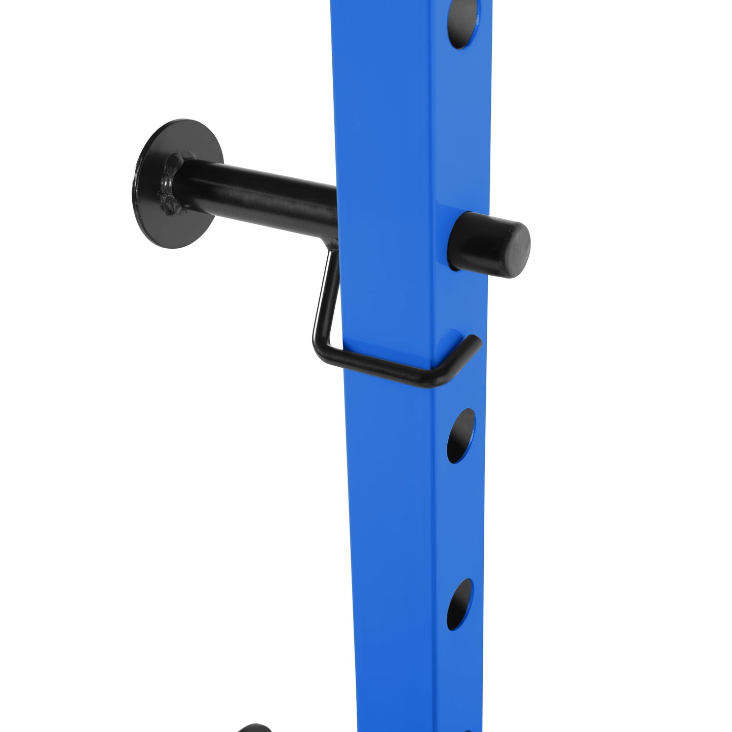 7-Foot Adjustable Full Cage Power Rack, Blue