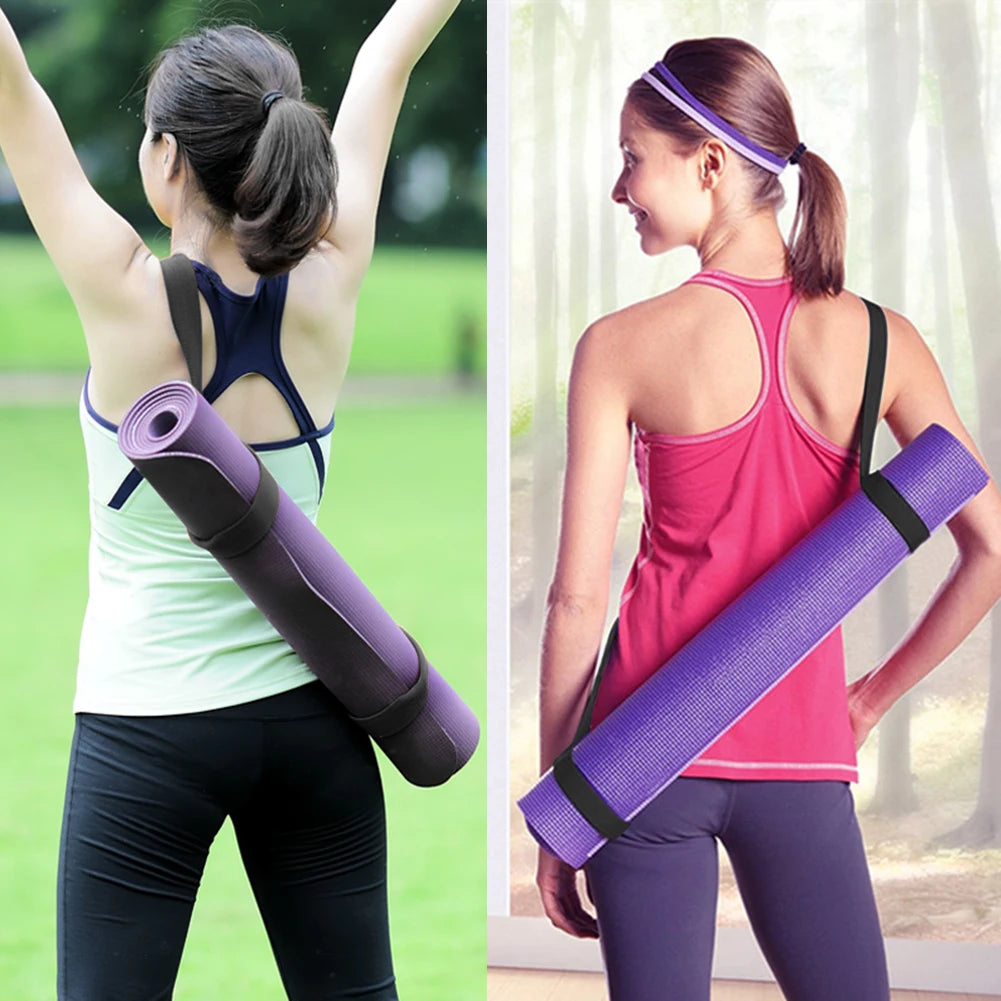 Portable Yoga Mat Strap Belts Adjustable Storage Ties Sports Sling Shoulder Carry Strap Belt Exercise Stretch Fitness Equiment