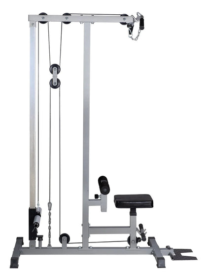 Lat Pull down Machine Multifunction Low Row Bar Cable Fitness Body Workout Gym