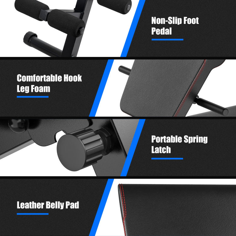 Multi-Functional Adjustable Full Body Exercise Weight Bench