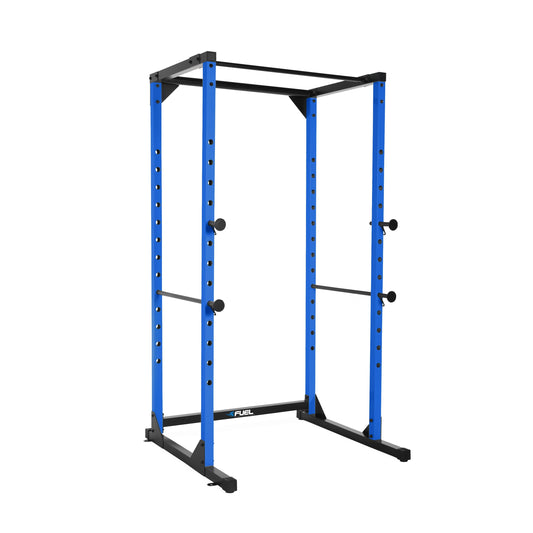 7-Foot Adjustable Full Cage Power Rack, Blue