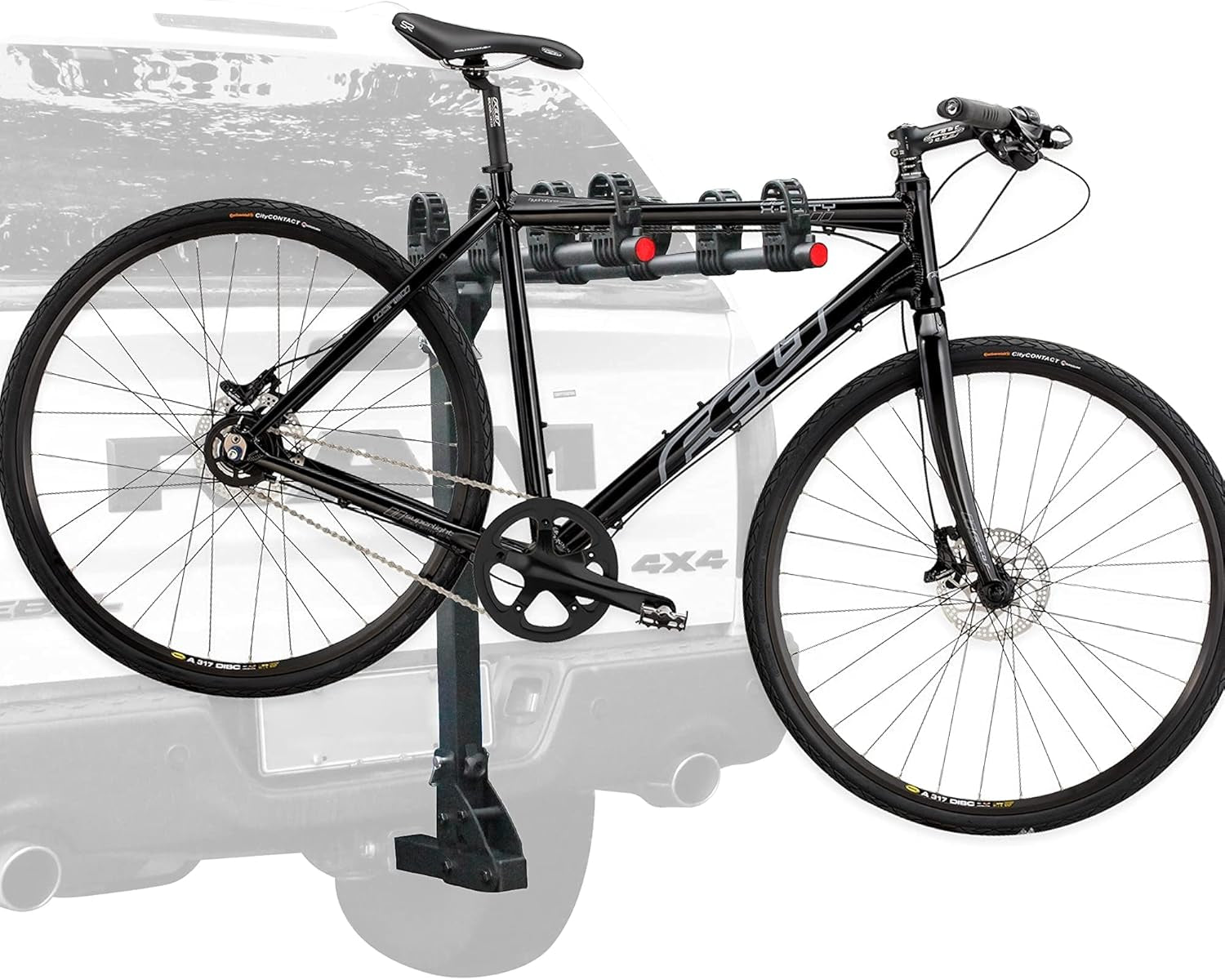 4 Bike Rack Hitch Mount, Bicycle Racks for Trailer Hitch Fits Most Cars, Sedans, Hatchbacks, Minivans and Suvs with a 2" Hitch Receiver