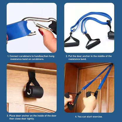 Resistance Band Set,Pull up Assistance Bands,Exercise Bands,Workout Stretch Bands,Mobility Bands, Powerlifting Bands,For Resistance Training,Physical Therapy,Home Fitness,For Men & Women