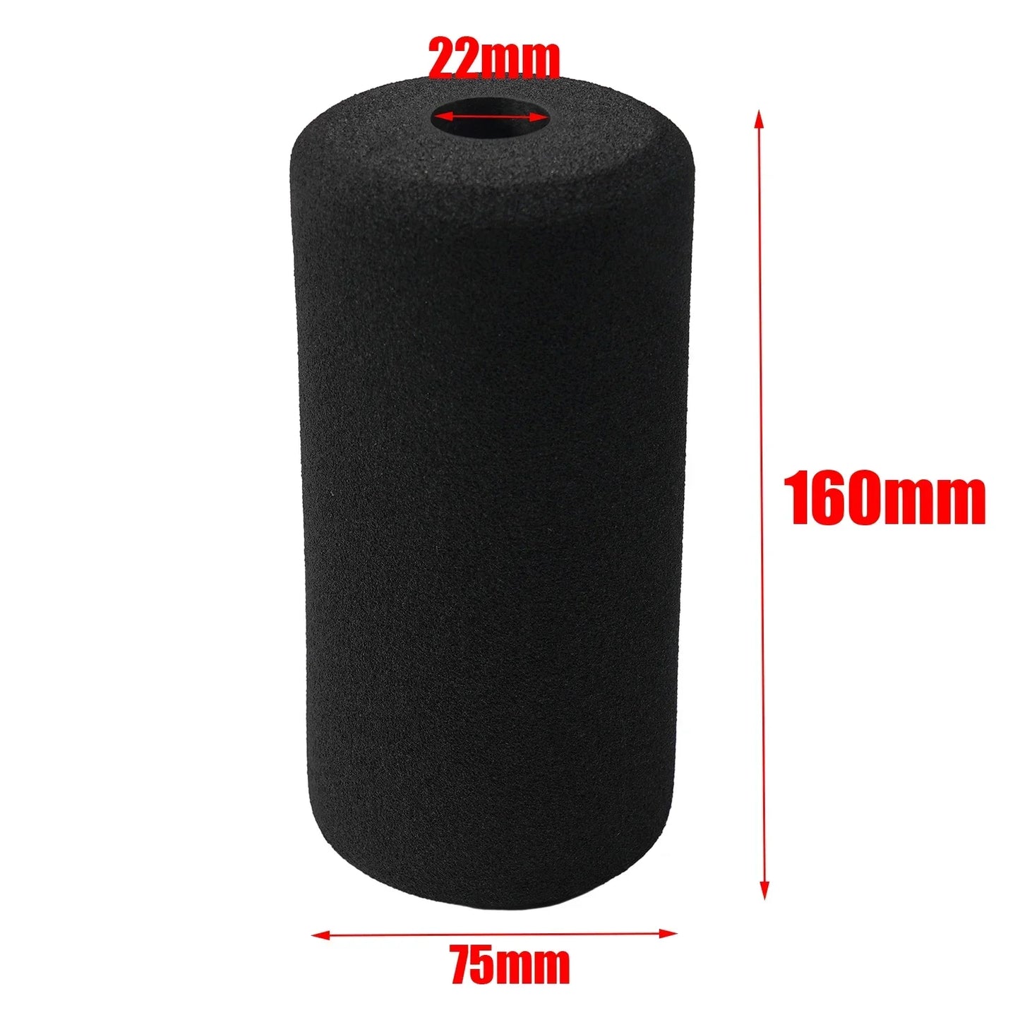 2Pcs Foot Foam Pads Rollers Replacement for Leg Extension for Weight Bench for Gym Exercise Machines Foot Foam Pads