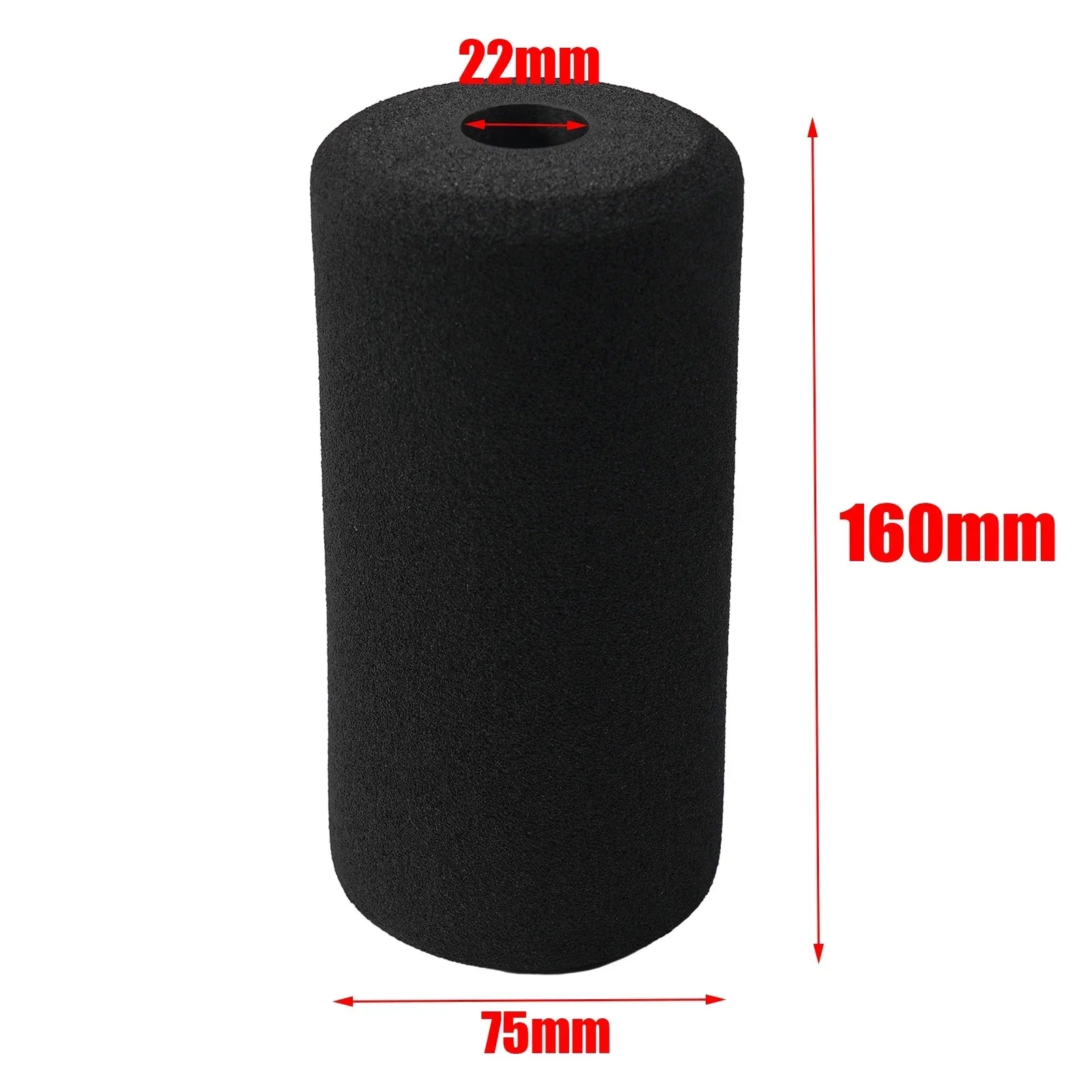 2Pcs Foot Foam Pads Rollers Replacement for Leg Extension for Weight Bench for Gym Exercise Machines Foot Foam Pads
