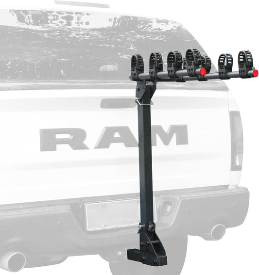 4 Bike Rack Hitch Mount, Bicycle Racks for Trailer Hitch Fits Most Cars, Sedans, Hatchbacks, Minivans and Suvs with a 2" Hitch Receiver